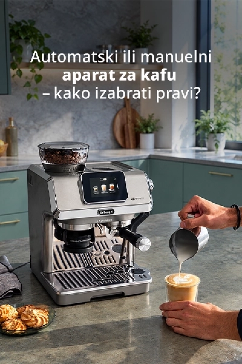 Automatski ili manuelni aparat za kafu – kako izabrati pravi