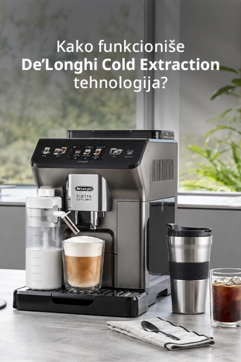 Cold Brew kafa za nekoliko minuta – kako funkcioniše De’Longhi Cold Extraction tehnologija?